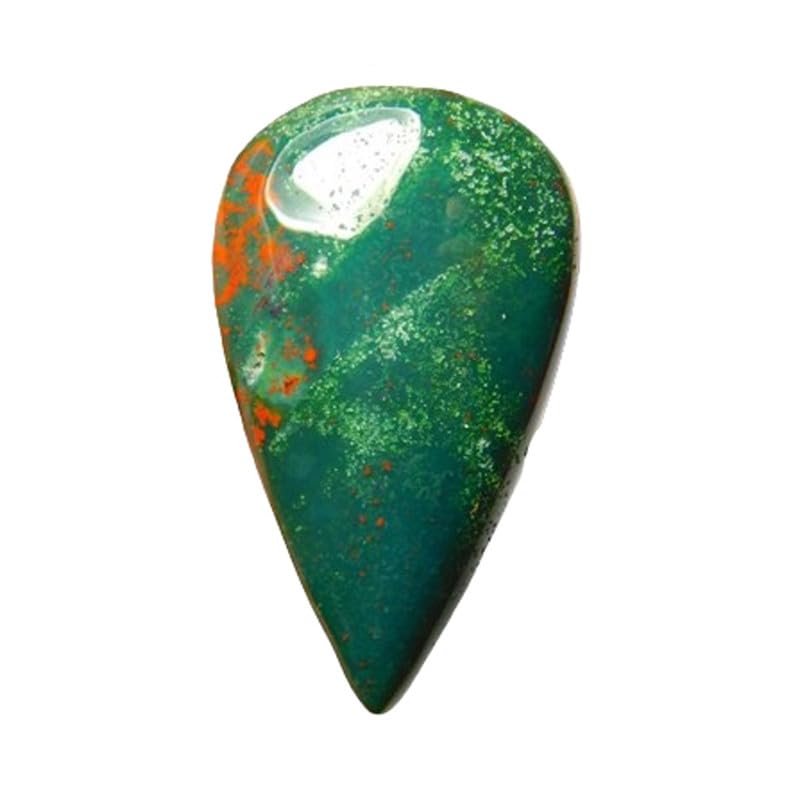 Pierre de sang naturelle pour fabrication de bijoux bague et pendentif DIY