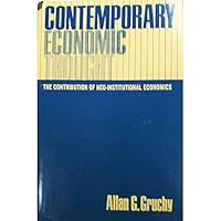 Contemporary Economic Thought 0678008981 Book Cover