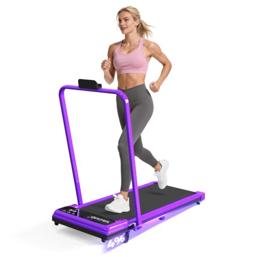 Image of Walking Pad Treadmill for Home, Incline Walking Pad with Handle Bar