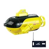 Steuerungsfunktionen: Vorwärts / rückwärts, biegen Sie links / rechts ab, tauchen Sie, schweben Sie nach oben, glühen!Genau wie ein echtes U-Boot-Segeln im Ozean.