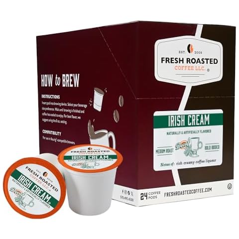 Fresh Roasted Decaf Irish Cream Pods Cover