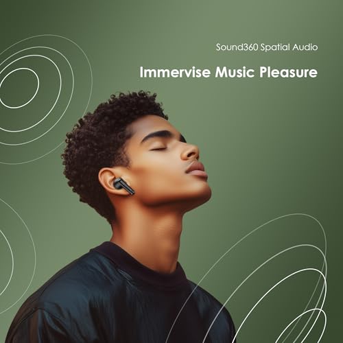 Oraimo SpaceBuds Neo Wireless Earbuds Bluetooth 5.4 in Ear Headphones, Bluetooth Ear Buds Built-in Microphone, Clear Talk, Immersive Game Mode, Comfortable Fit, App Control, 30H Playtime, Black - image 3