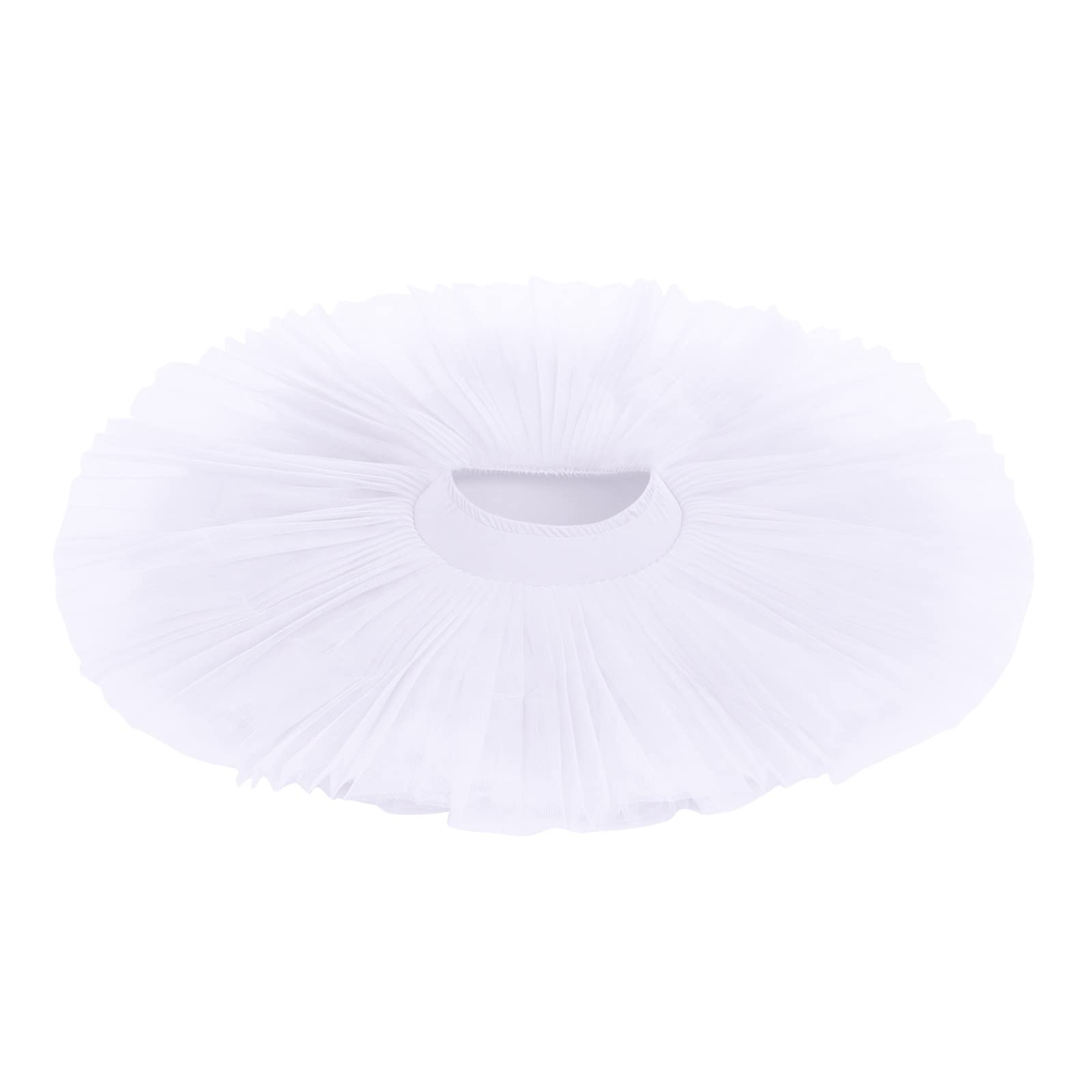 IMEKIS Jupe de ballet pour femme et fille - Tutu - Jupe en tulle - 7 couches - Avec sous-vêtement - Pinces à cheveux - Ensemble de 2 vêtements de danse