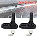 Door Pin Switch 12V Alarm Hood Pin Switch Momentary Universal Door Jamb Flange Light Hood Switch 20A 12 12VDC Nickel Plated with Rubber Boot for Car Truck Boat,Waterproof Dustproof,2pcs