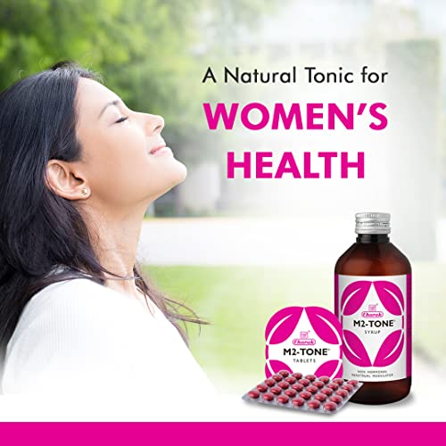 Charak Pharma M2Tone Syrup for Women Health & Menstrual Disorder | Hormonal Balance Supplement - 200 ML X 2 Pack - Image 3