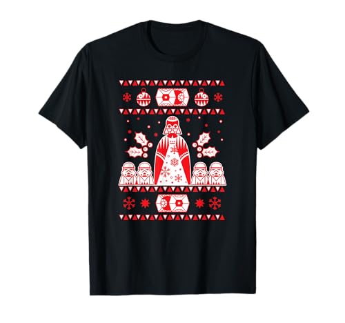 T-shirt Star Wars Style Pull Moche Noël Anti-Transpiration Tissu Léger et Confortable