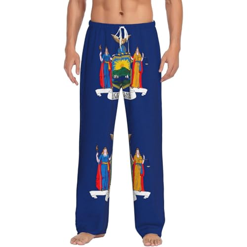 Pyjama New York homme en polaire pour des soirées d'hiver cocooning au chaud