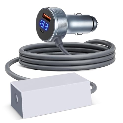 Starlink Mini 12V auto adapter met Step Up Converter, sigarettenaansteker stekker 12V naar 36V DC Step Up Converter (12-36V ingang, 36V/1,67A uitgang), Starlink Mini auto adapter accessoires