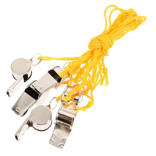 Silbatos metálicos para entrenamiento y seguridad miniatura 1