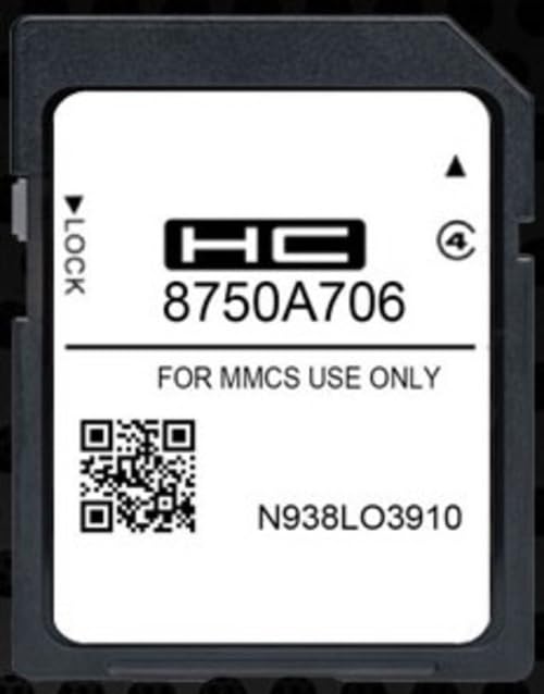 Carte SD GPS Europe 2025.A Mitsubishi MMCS W19 roulez sans stress pour vos vacances