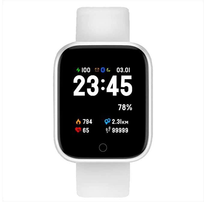 FIT MAX Smart Watch for Mens, Women, D20 Android Smartwatch Touch Sensor Bluetooth Smart Watches