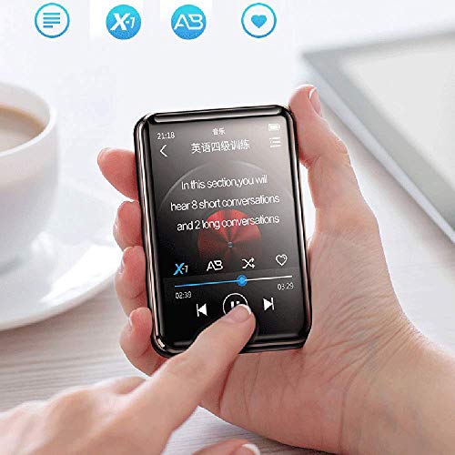 CCHKFEI Lettore MP3 Bluetooth da 16GB con schermo