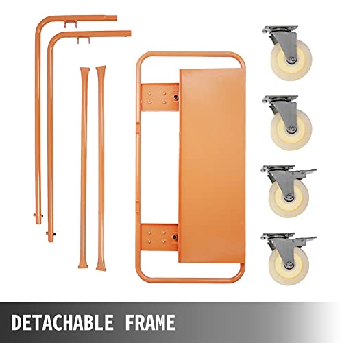 Trolley dolly 3000LBS Professionele Drywall Winkelwagen Dolly voor het hanteren van wandpanelen Drywall Rock Sheet Panel… - Afbeelding 6