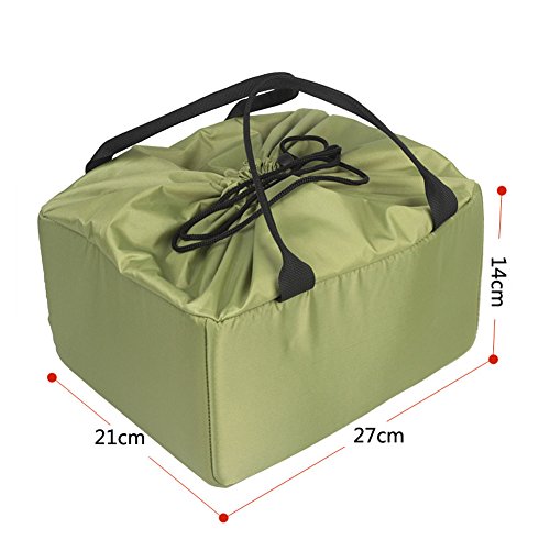 Yimidear Wasserdicht Stoß Partition Gepolsterte Kamera-Taschen SLR DSLR Insert Schutztasche mit Top-Griff für DSLR Einstellung Objektiv oder Blitzlicht (Big) – Bild 4