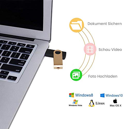 Tewene - Chiavetta USB 2.0 Memory Stick 5 pezzi