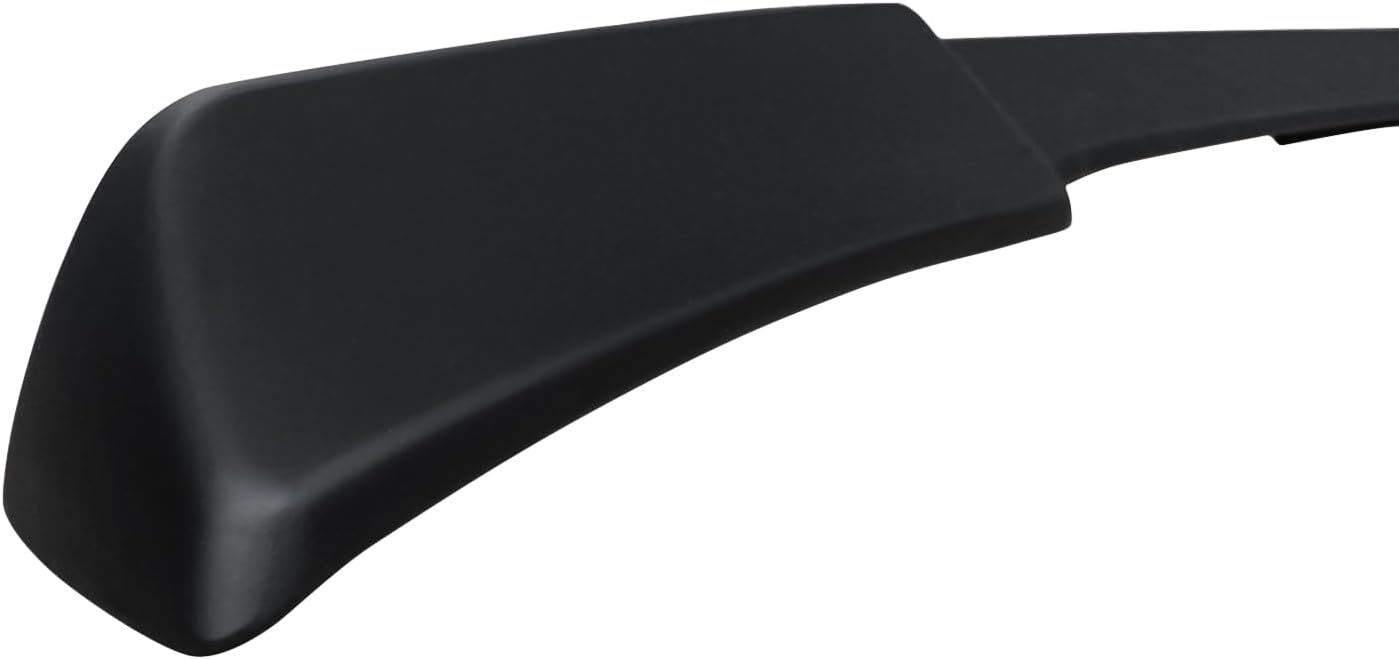 NINTE Rear Trunk Wing Spoiler for 2005-2013 Chevrolet Corvette C6 ABS Matte Black Painted ZR1 Extended Style Wing Spoiler (Not Fit for Convertible)