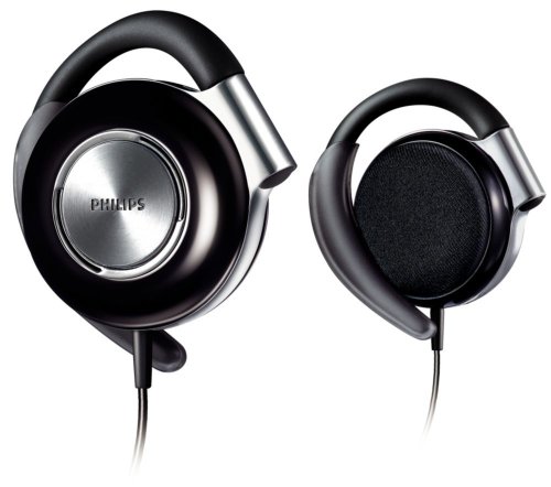 Philips Adjustable Earclip Headphones SHS4700/28 (Black) (Discontinued by Manufacturer) (Discontinued by Manufacturer)