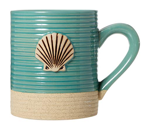 Taza Cape Shore de cerámica 15oz diseño concha miniatura 1