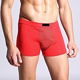 medicamento prostata natural 【Transpirable Cómodo】Bóxer de terapia magnética de poliéster, amigable con la piel, buena elasticidad, propiedades absorbentes, fuerte, sexy y cómodo, sin decoloración, se siente suave.