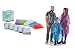 Clear Harbour Emergency Disposable Poncho Family Pack | Thick Reusable .03mm PE Plastic Rain Ponchos for Women, Men, and Children | Rain Poncho Family Pack for Theme Parks