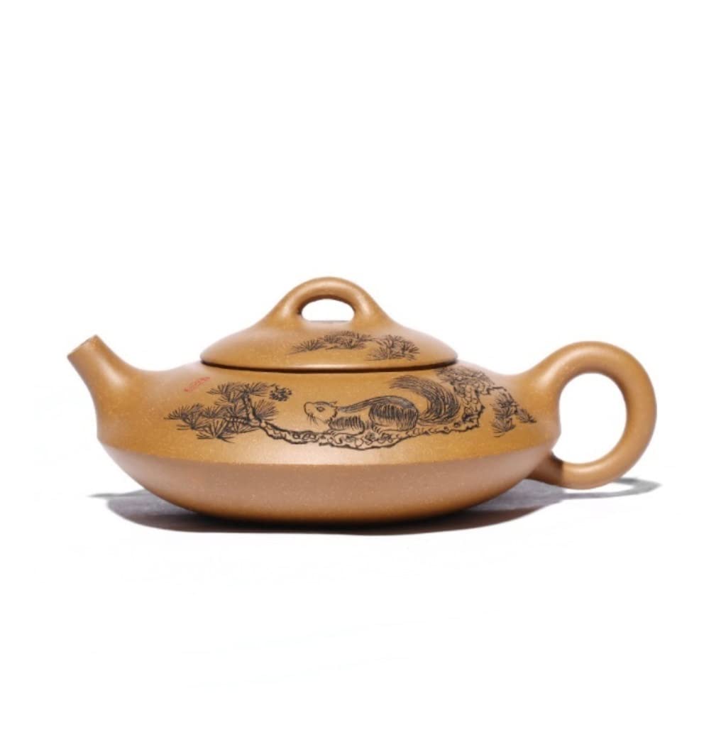 Théière chinoise Zisha 220ml en argile violette pour vos moments relax à la maison