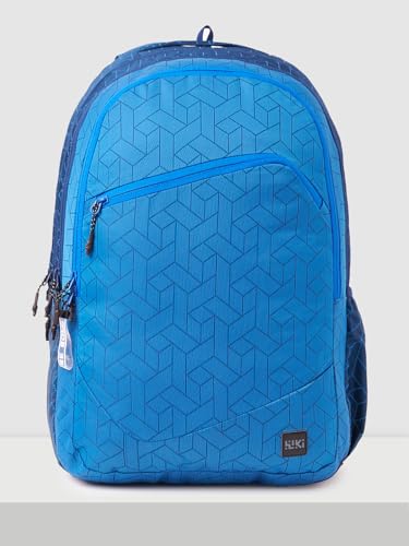 Image of Wiki Stylish Unisex Backpack 4 Durable & Lightweight backpack for Men & Women | Backpack for Office, Gym, Travel (37.5 Litre, Navy)