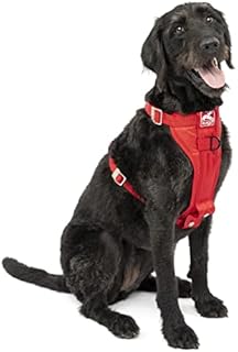 Kurgo Enhanced Strength Tru-Fit Dog Car Harness, Crash Tested, Steel Nesting Buckles, Includes Seatbelt Tether, Medium-Black