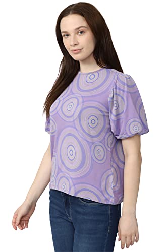 Image of Van Heusen Women's Cotton Regular Fit T-Shirt