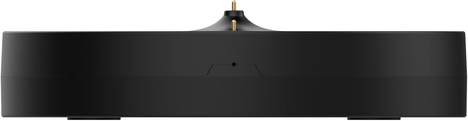 Side view of the Turnwin charging cradle showing the micro USB input port