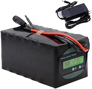 SEIN 24V Electric Bike Battery 12Ah Lithium-ion Battery Pack 6S4P for Electric Scooter Power Tools 200W 250W 350W Motor Built-in BMS with Voltage Display+Charger