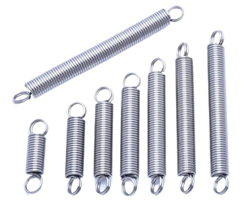 Length 15-300mm Dia.0.7-0.8mm Extension Expanding Springs 304 Stainless Steel (10,0.7 * 8 * 220)