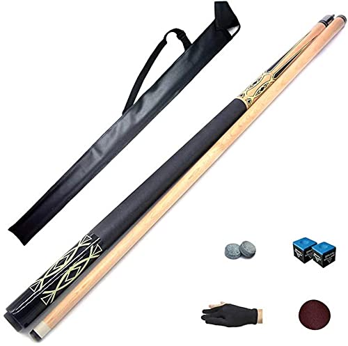 Taco de billar profesional 145 cm 13 mm punta