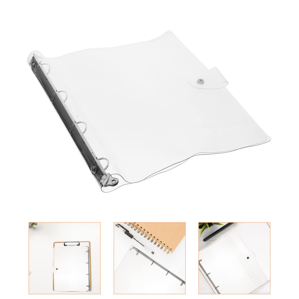Classeur Transparent à Anneaux 3 Pièces en Plastique