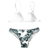 ☀ Bikini push up traje de baño dos piezas alto cintura para mujer. Vogue y atractivo, este traje de baño va a complementar su figura saludable y la piel, serás el centro de atención en este get-up!