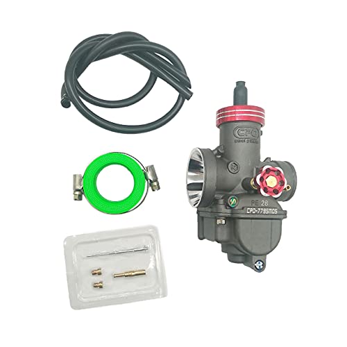 Yichen Racing High Performance Carburetor 28Mm Pe28 With Rubber Adapter Intake Manifold Fit For Honda Cr80 Cr80Rb Cr85 Cr85R Gy6 125Cc 150Cc | For Honda Cr80 Cr80Rb 1996-2002 |Cr85 Cr85R 2003-2004 #TOP2