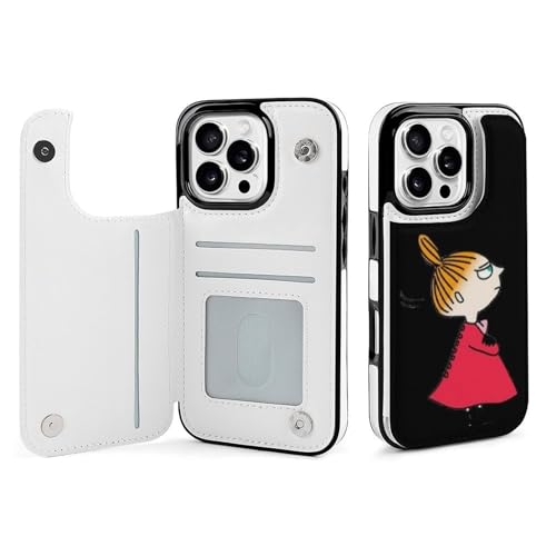 For ���[�~�� �Ή� iPhone 16pro max �X�}�[�g�t�H���P�[�X �蒠�^ ����PU���U�[ ���u���X�^���h�@�\�t�� �J�[�h�X���b�g �X�g���b�v�t�� ���z�^ �}�j���A���� �J�[�h���[ ��G�肪�悢 �_�u���{���h���C�z�� MK-7F