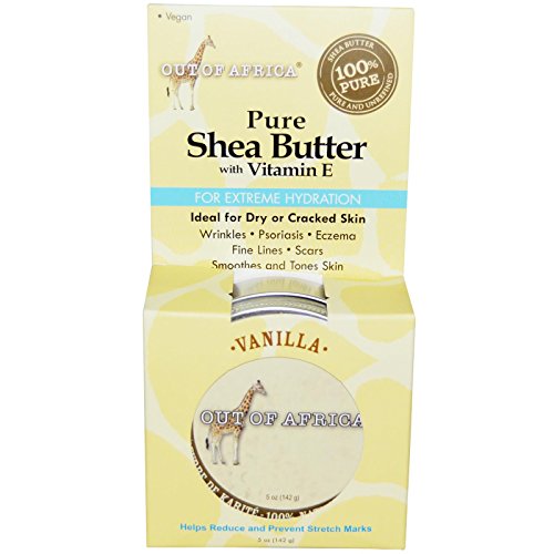 Out of Africa Shea Butter Tin, Vanilla, 5 Ounce Out of Africa Shea Butter Tin, Vanilla, 5 Ounce