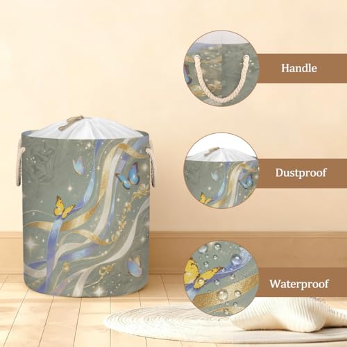 Panier à linge pliable 58L idéal pour optimiser l'espace de votre salle de bain - 4