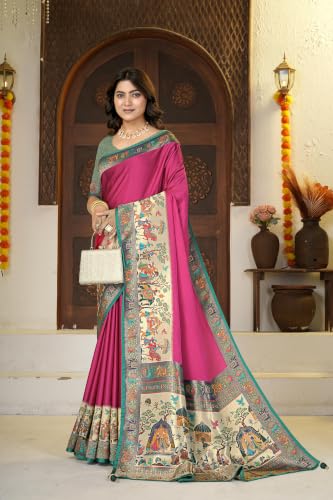 Navshanya Silk satin silk saree – image 2