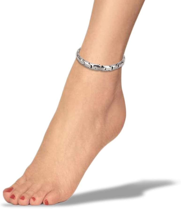 38 Elegant Stainless Steel Magnetic Bracelet for Women Magnetic Therapy Bracelet Pain Relief for Arthritis with Free Link Removal Tool