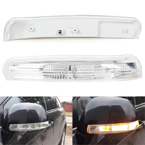 Luces de giro espejo retrovisor Chevy Captiva evita multas con intermitentes LED coche par 2
