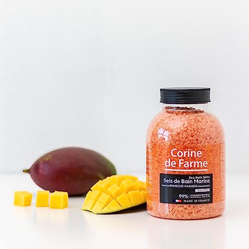 Corine de Farme Natürliche Meersalze Harmonie Badesalz mit Mango, 1,3 kg