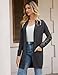 GRACE KARIN Long Cardigan Sweaters for Women, Fall Fashion Must Haves, Knit Winter Clothing for Women 2025 Trendy Deep Grey XL