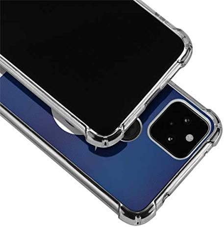 Skinit Clear Phone Case Compatible with Google Pixel 5 - Officially Licensed NHL Tampa Bay Lightning Alternate Jersey Design