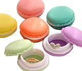 Lookatool 6 PCS Mini Earphone SD Card Macarons Bag Storage Box Case Carrying Pouch