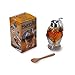 No Drip Honey Dispenser, Acrylic Shatter Proof Syrup Pot Jar Container