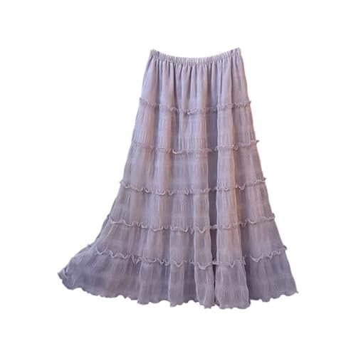 Jupe trapèze pour femme taille haute coupe portefeuille