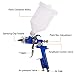HVLP Spray Gun with Replaceable 1.4mm 1.7mm 2.0mm Nozzles Needle Cap Automotive Air Paint Sprayer Gun Kit with 600cc Capacity Cup for Car Primer,Furniture Surface Spraying,Wall Painting,Base Coatings