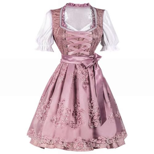 Robe en dentelle avec motif traditionnel pour femme vêtement de fête confortable ajusté