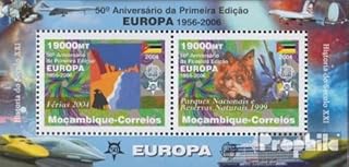 Mosambik block203 2006 50 Years Europe Trade (Stamps for Collectors) Aviation